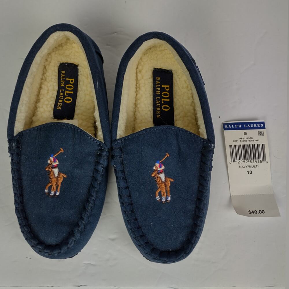 Polo by Ralph Lauren Blue Kids Shoes